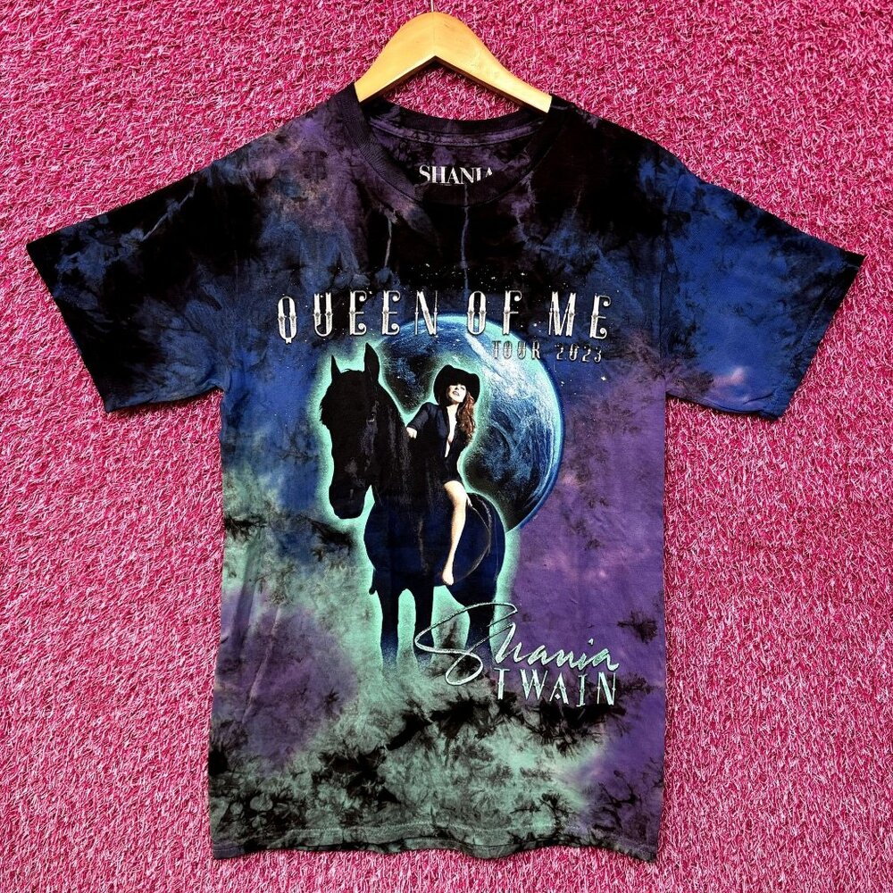 Shania Twain Queen of Me 2023 Country Tour Tie Dye Small
